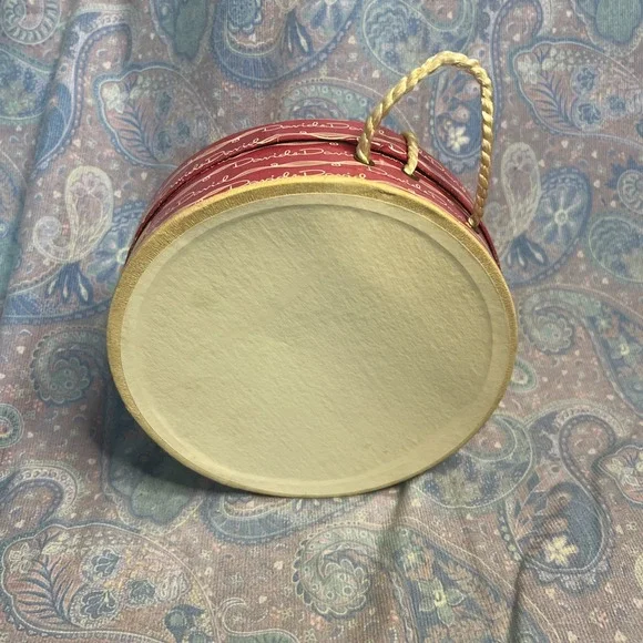 David& David Brown Fur Pillbox, Hat With Bows, Vintage Women's - Picture 9 of 10